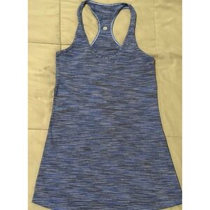 Lululemon Cool Racerback Tank Wee Are From Space Cadet‎ Blue Size 6